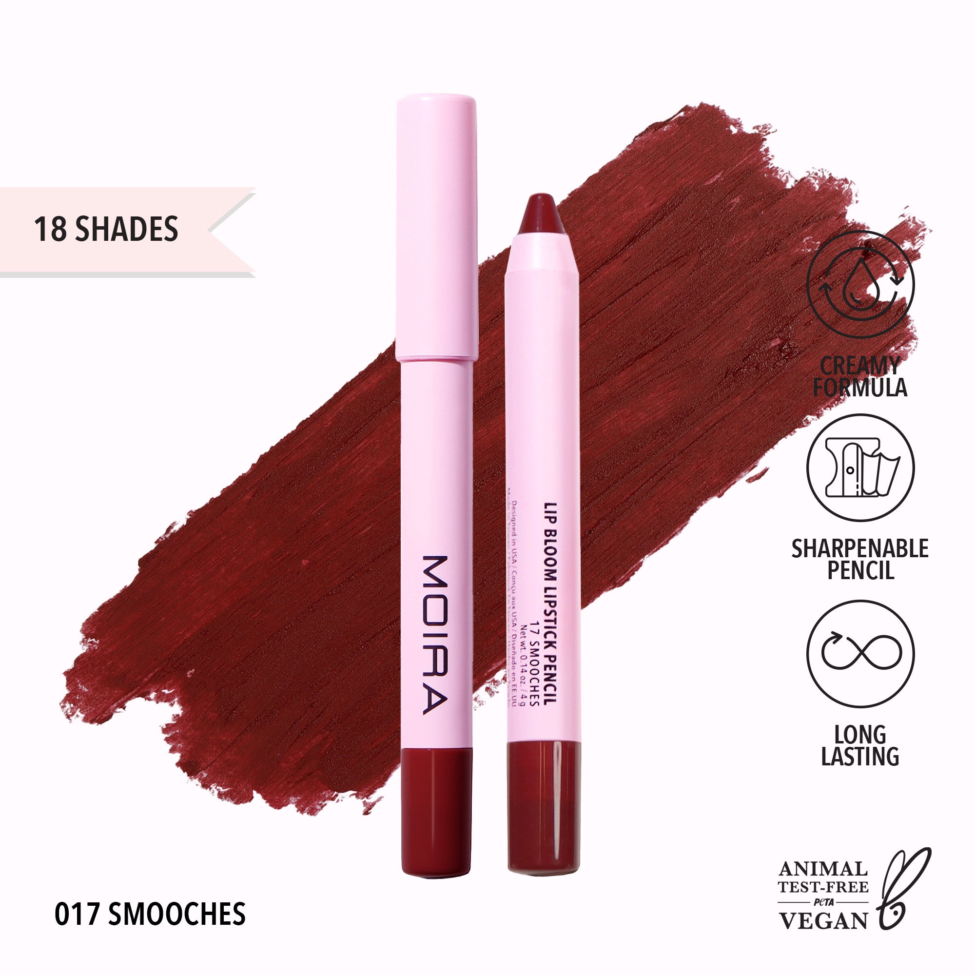 Lip Bloom Lipstick Pencil (017, Smooches)