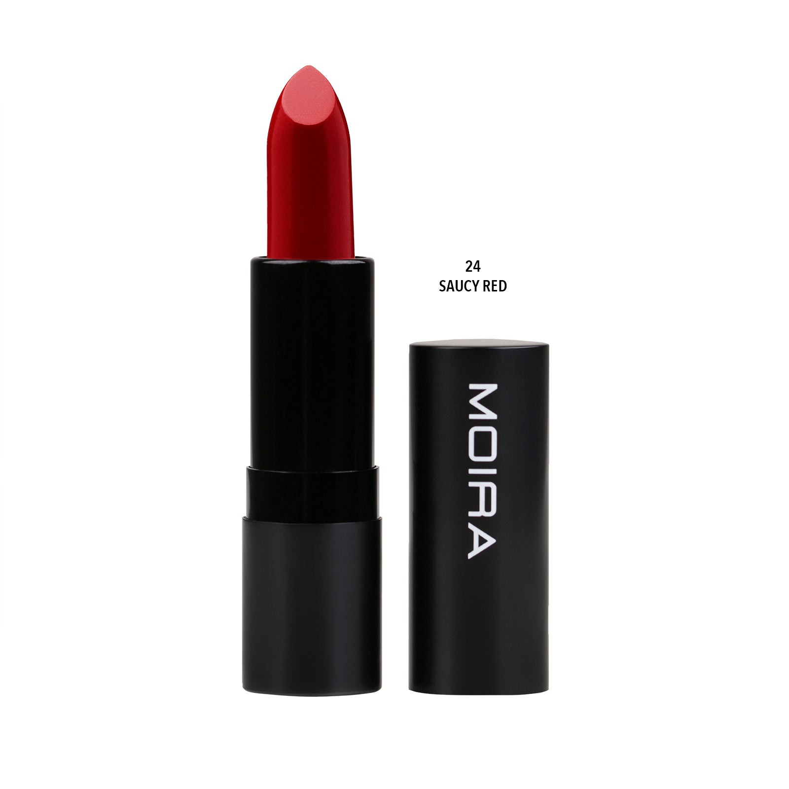 Defiant Creamy Lipstick (024, Saucy Red)