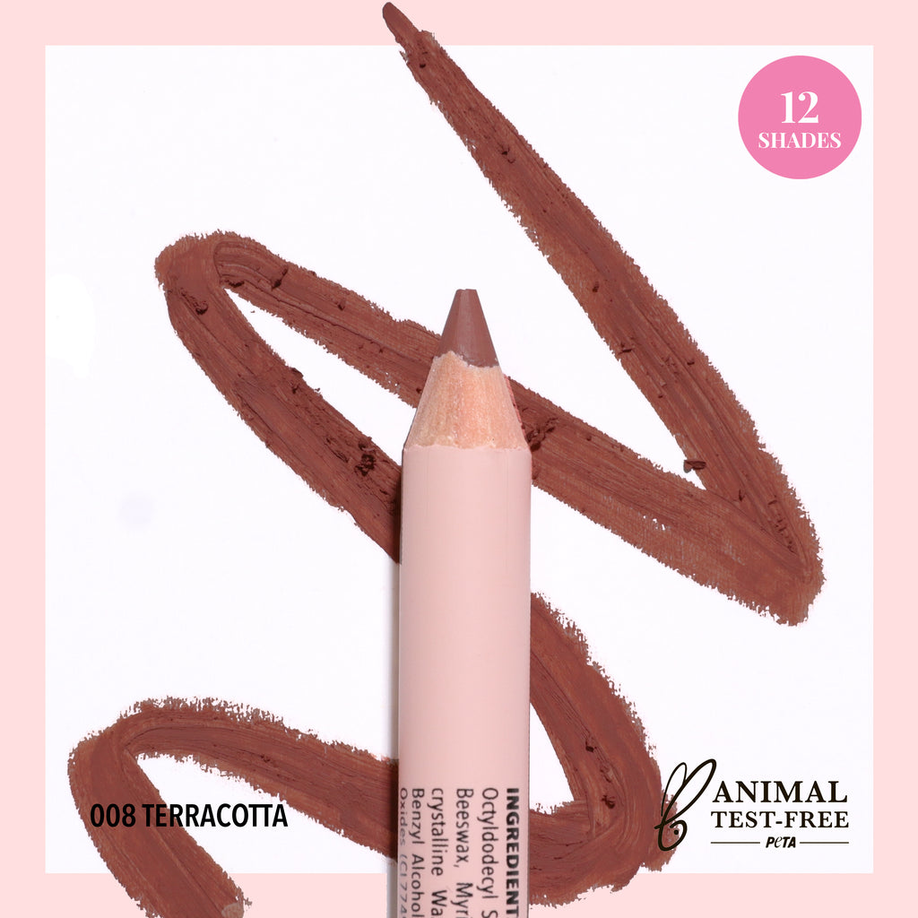 Signature Lip Pencil (008, Terracotta) MOIRA Cosmetics MOIRA BEAUTY