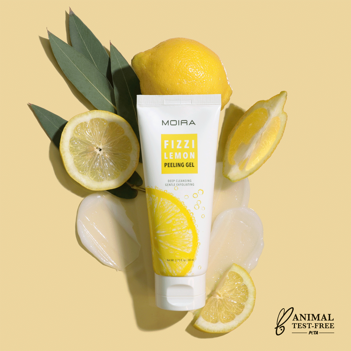 Fizzi Lemon Peeling Gel | MOIRA Cosmetics